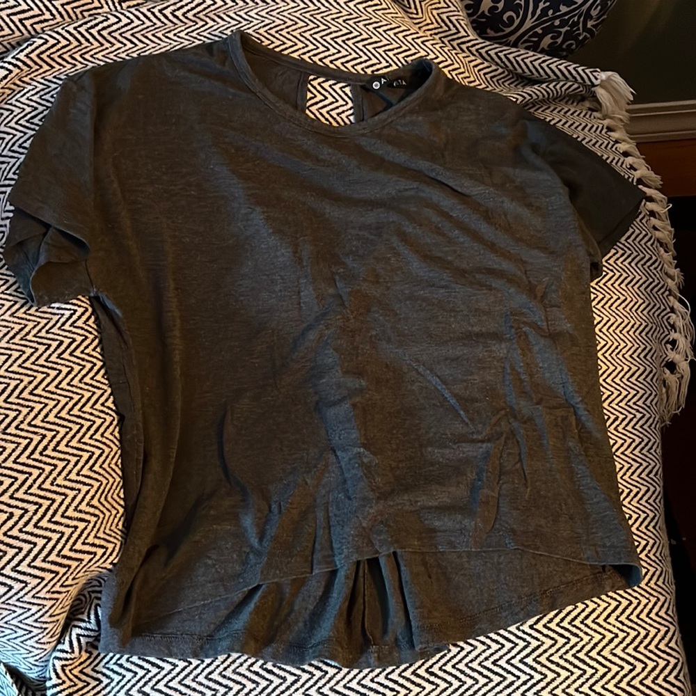 Athleta grey top